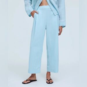 Madewell Pull-On Straight Crop Pant